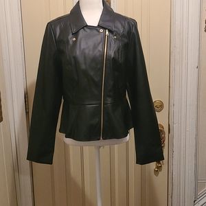 Bebe Faux Leather Jacket (NWT)